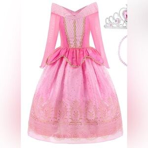Pink princess costume dress only